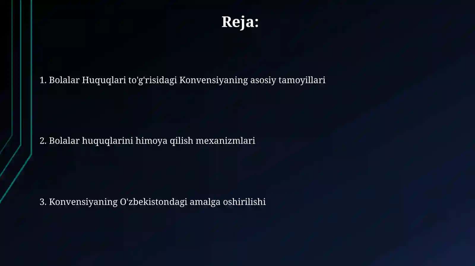 Bola huquqlari to'g'risidagi konvensiyasi 2