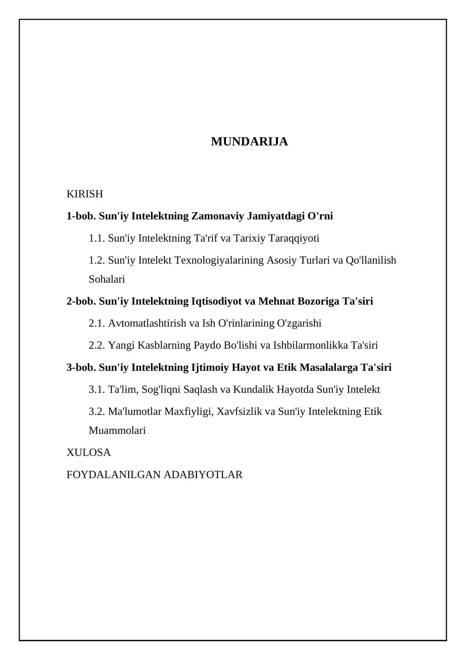 Sun'iy intelekt texnologiyalarining jamiyatga tasiri 2