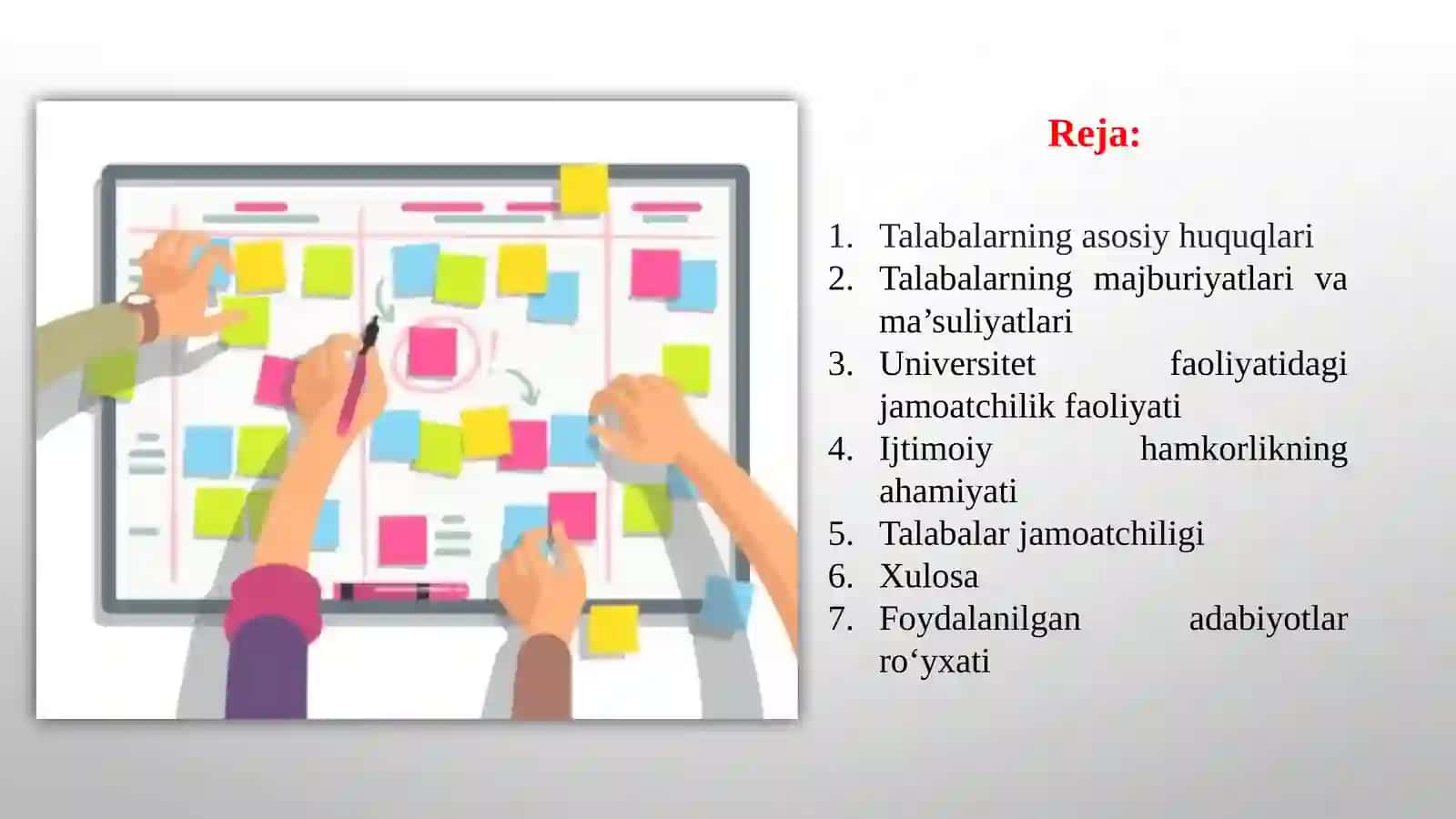 Talabalarning huquqlari va majburiyatlari 2