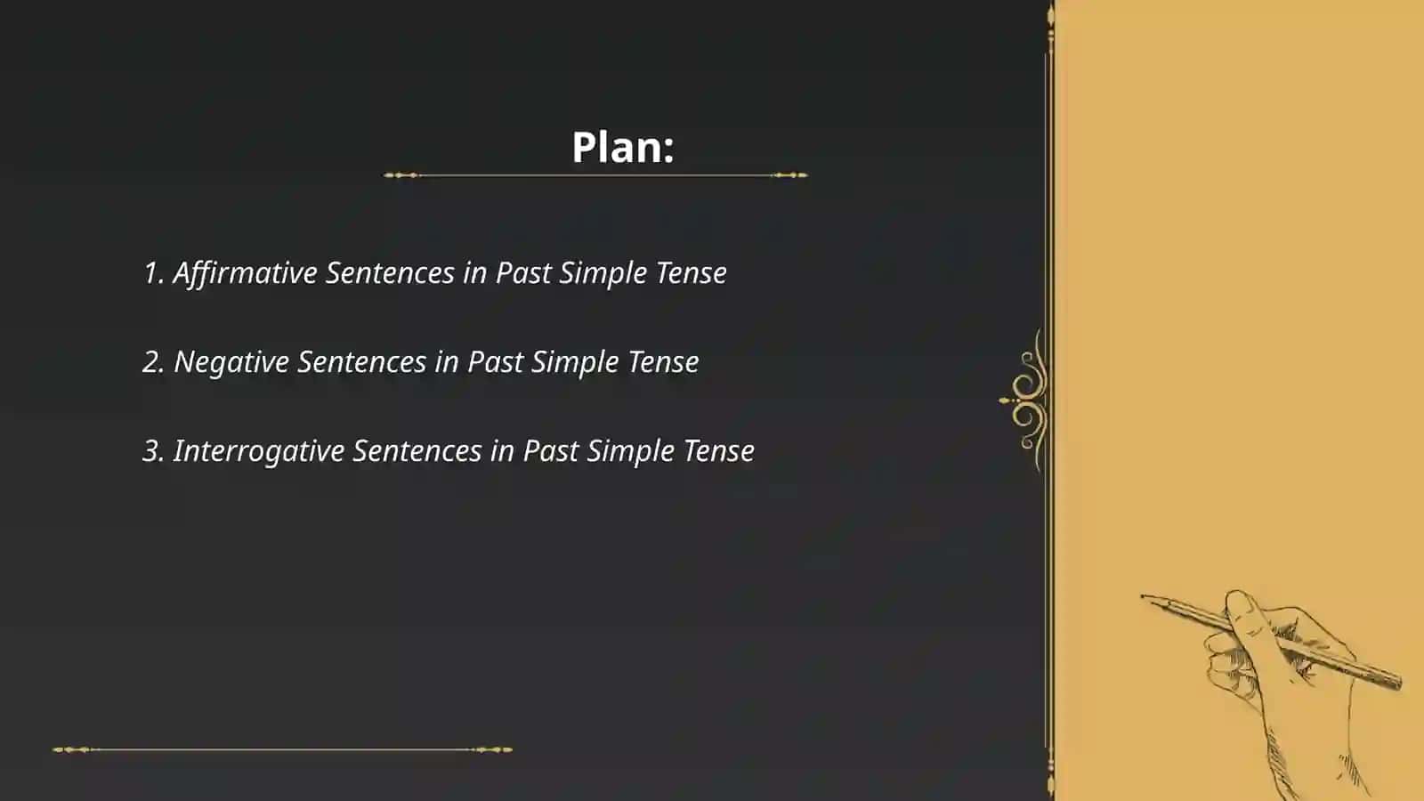 To be (Past simple) 2