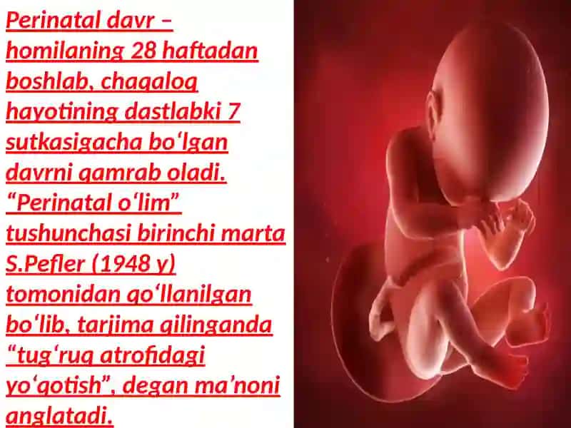 Prenatal va chaqaloqlik davridagi psixofiziologik xususiyatlar 2
