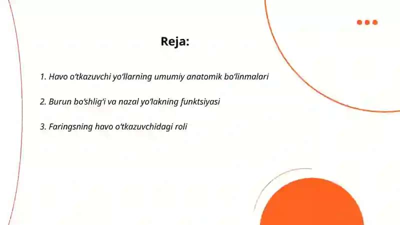 Nafas olish tizimi 2