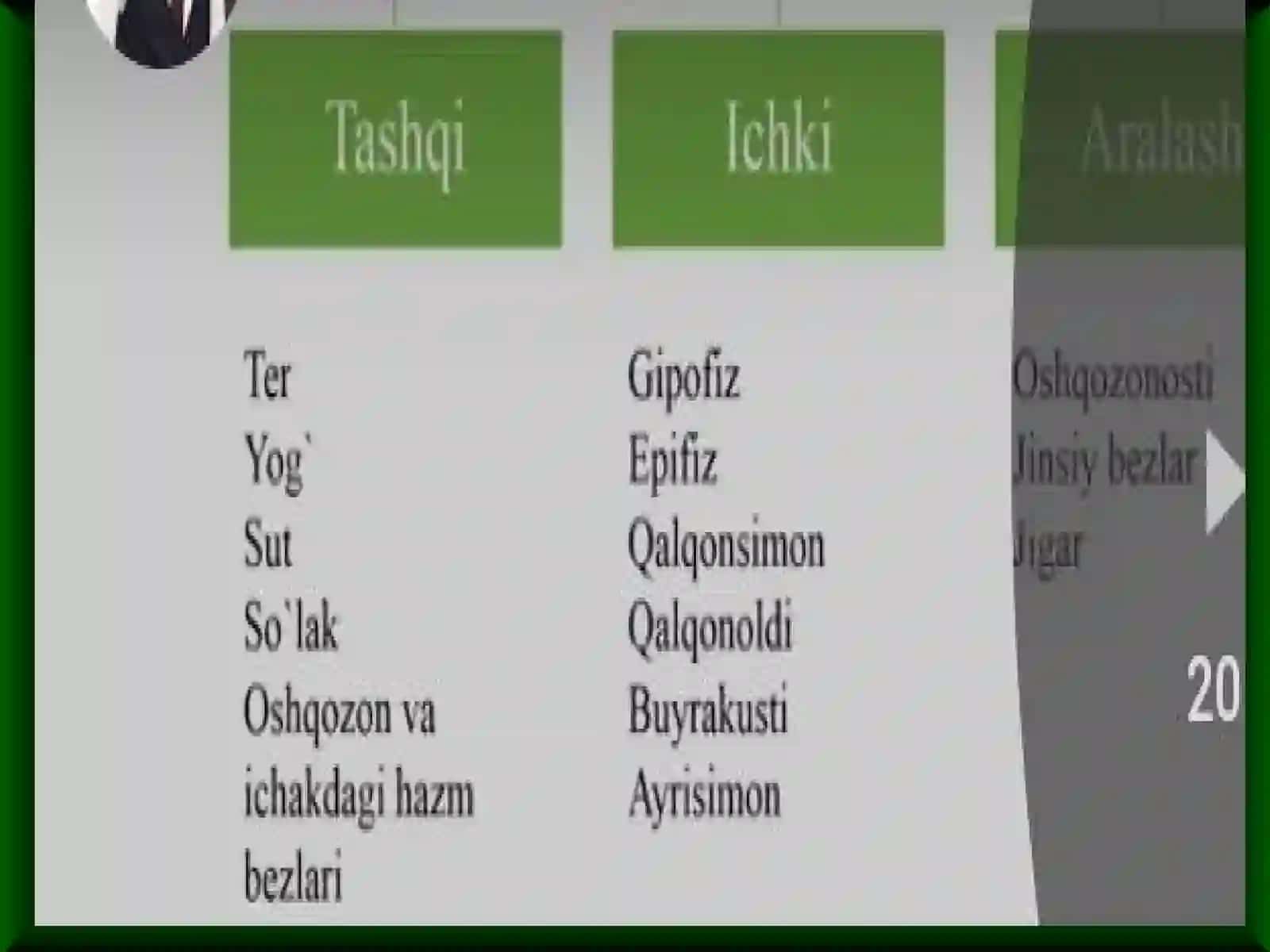 Endokrin bezlarning funksiyasining yoshga oid xususiyatlari 2