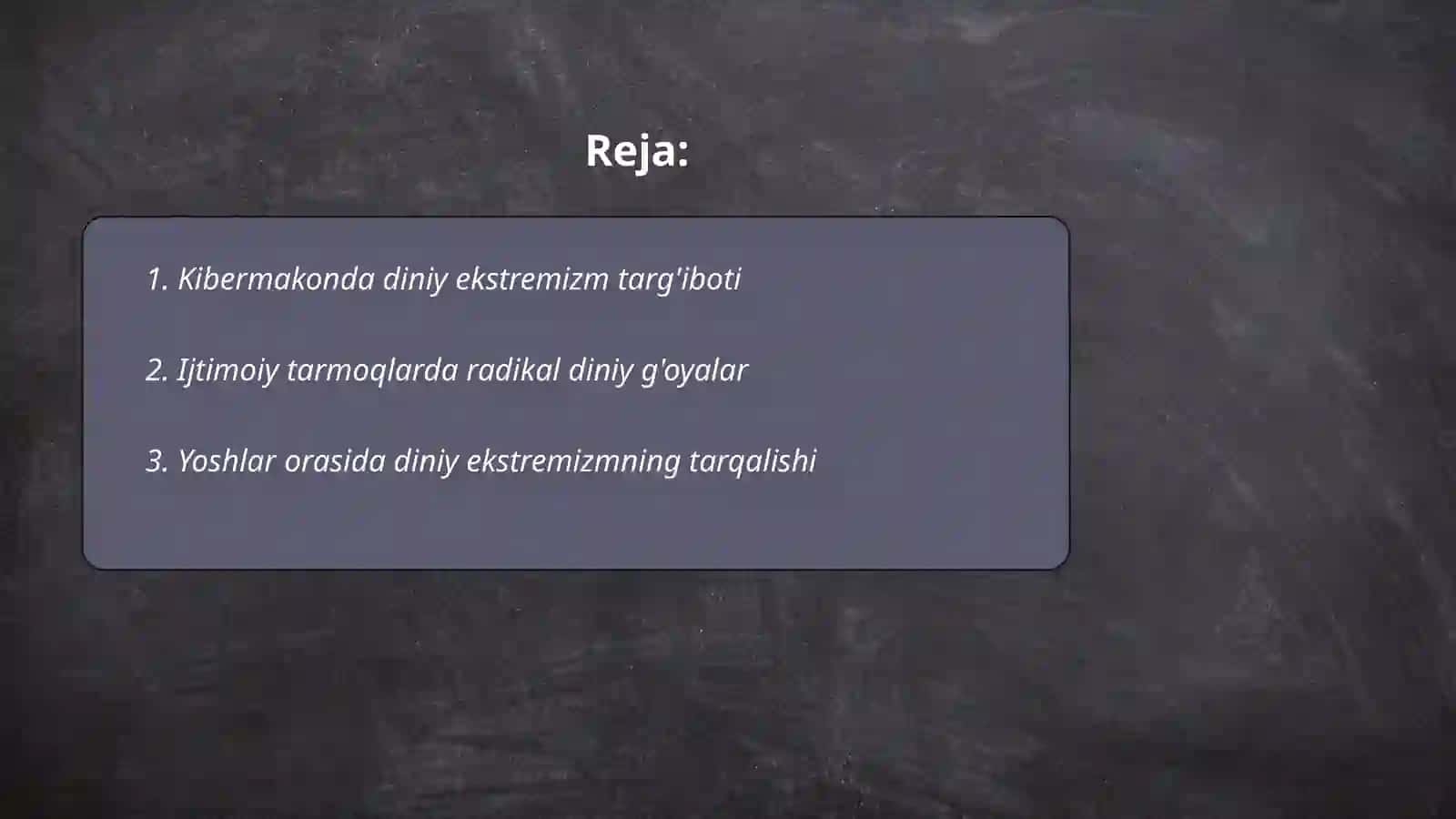 Kibermakonda diniy e'tiqod targ'ibotining ijtimoiy xavfi 2