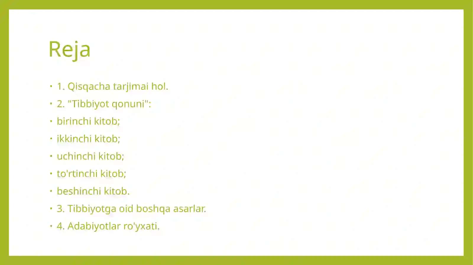 Tibbiyot qonuni 2