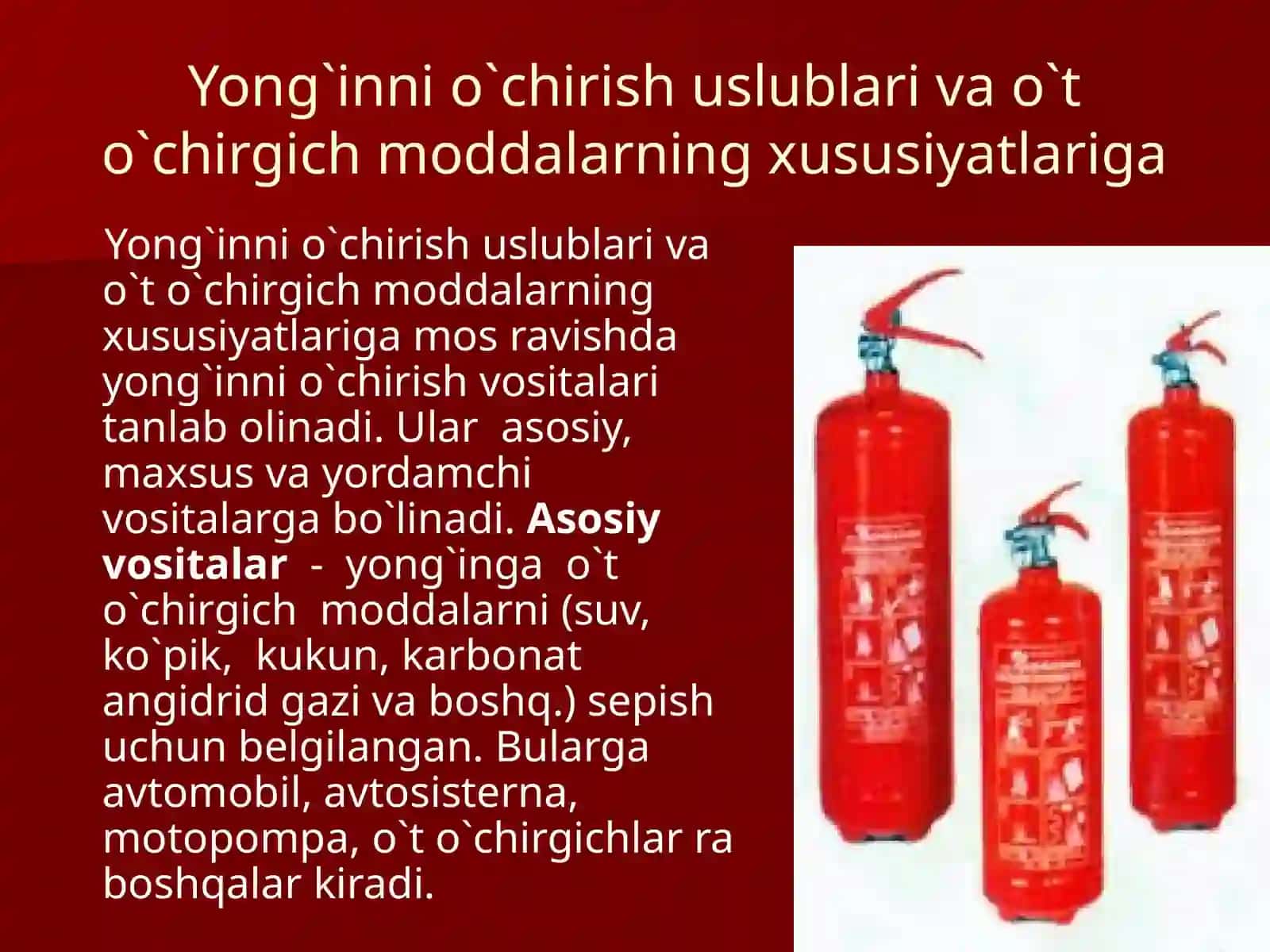 Yong’indanhimoyalanishningzamonaviytexnikvositalari 2