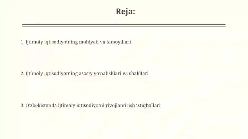 Ijtimoiy iqtisodiyotning mohiyati 2