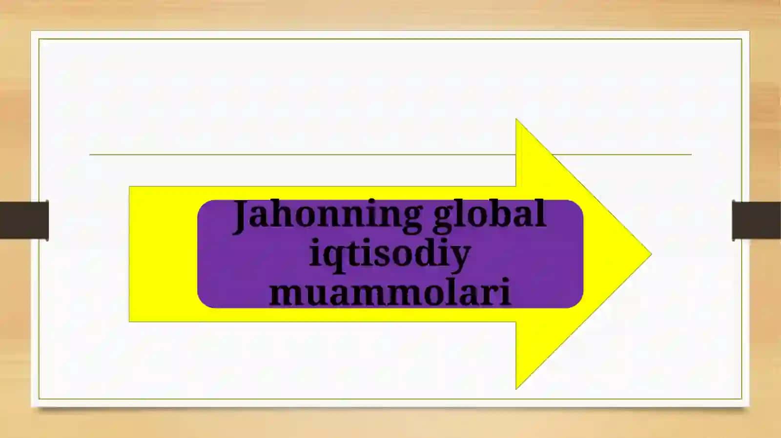 Iqtisodiyot Nazaryasifanidan Mustaqil Ish 2