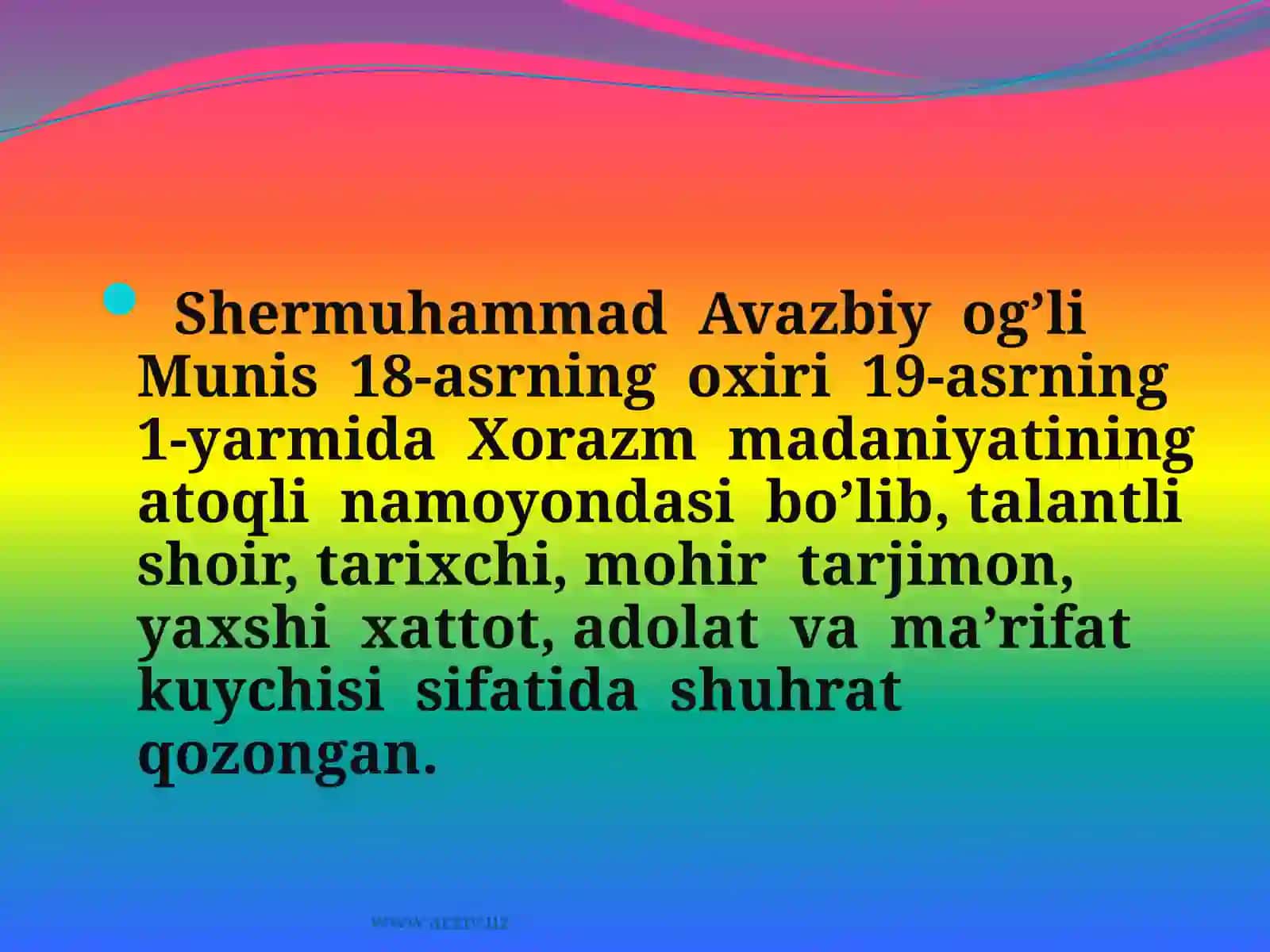 Shermuhammad Munis 2