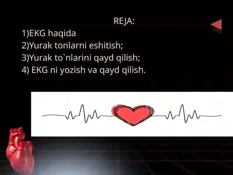 Yurak faoliyatini tekshirish usullari. Elektrokardiografiya. 2