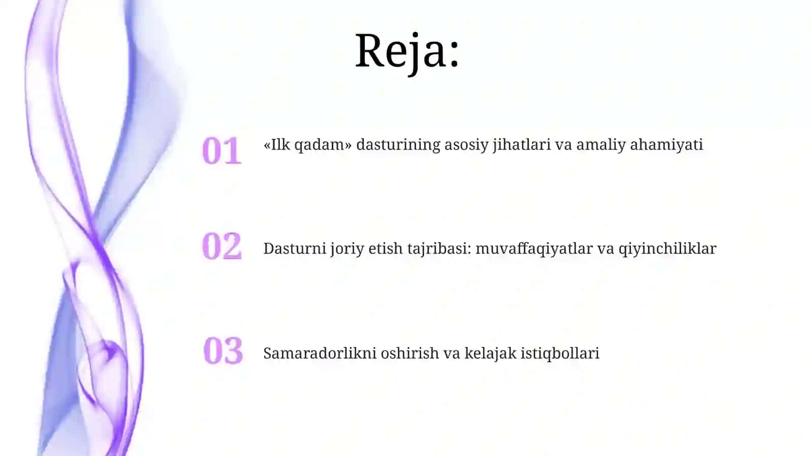 Ilk qadam davlat oʻquv dasturini amalda qoʻllash 2