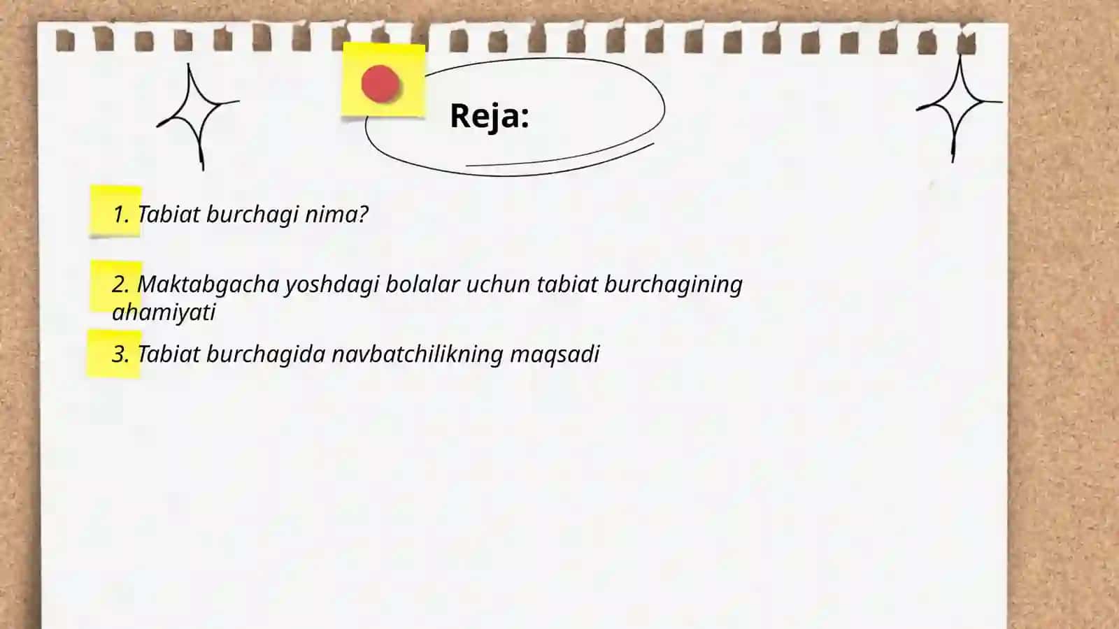 Tabiat burchagi 2