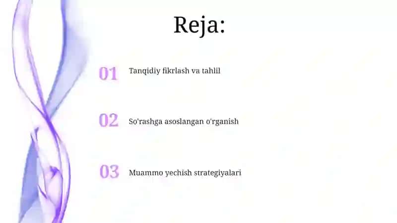 Oquvchilarning intellektual imkoniyatlarini rivojlantirish usullari 2