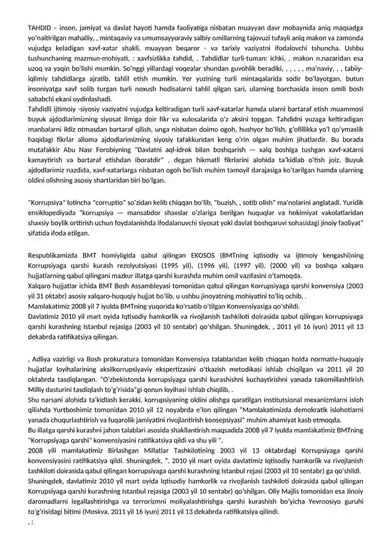 Korrupsiyaga qarshi kurashning falsafiy jihatlari 2