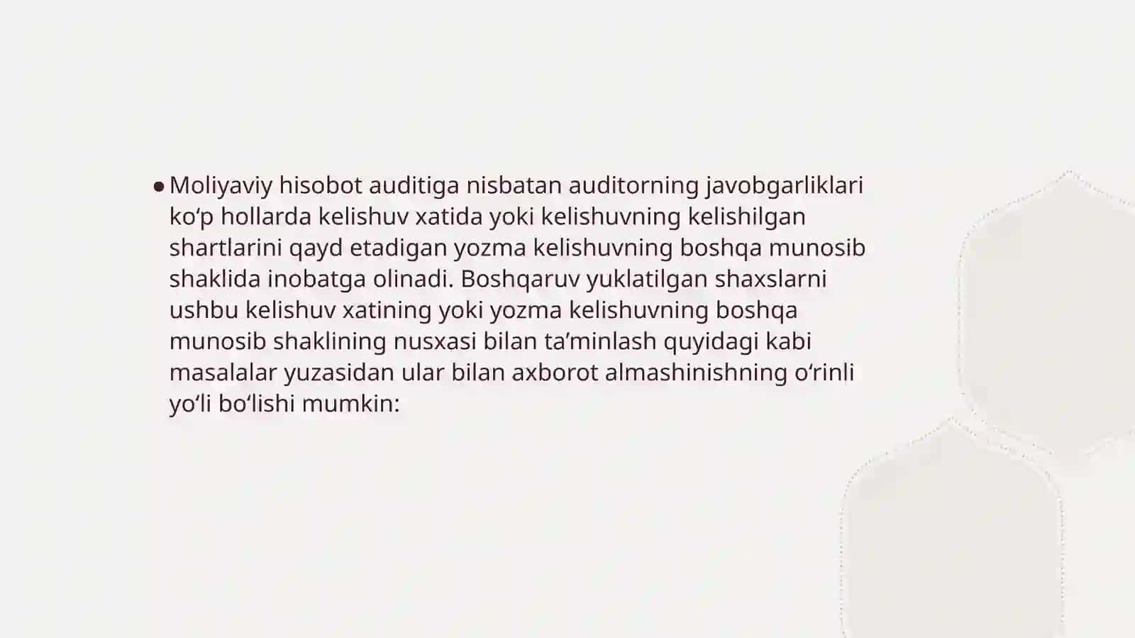 BOSHQARUV YUKLATILGAN SHAXSLAR BILAN AXBOROT ALMASHINUVI 2