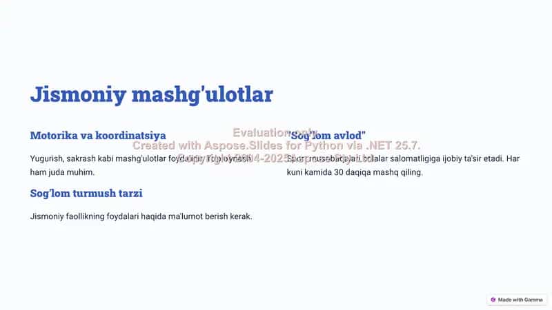 Bolalarni maktabga tayyorlashda mashg'ulotlarning o'rni 2