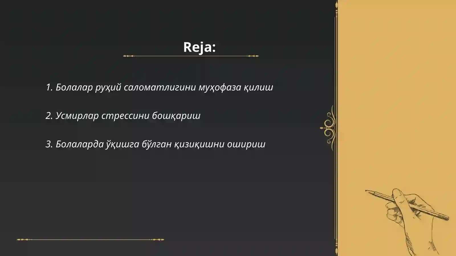 Болалар ва усмирлар учун психопрофилактика 2