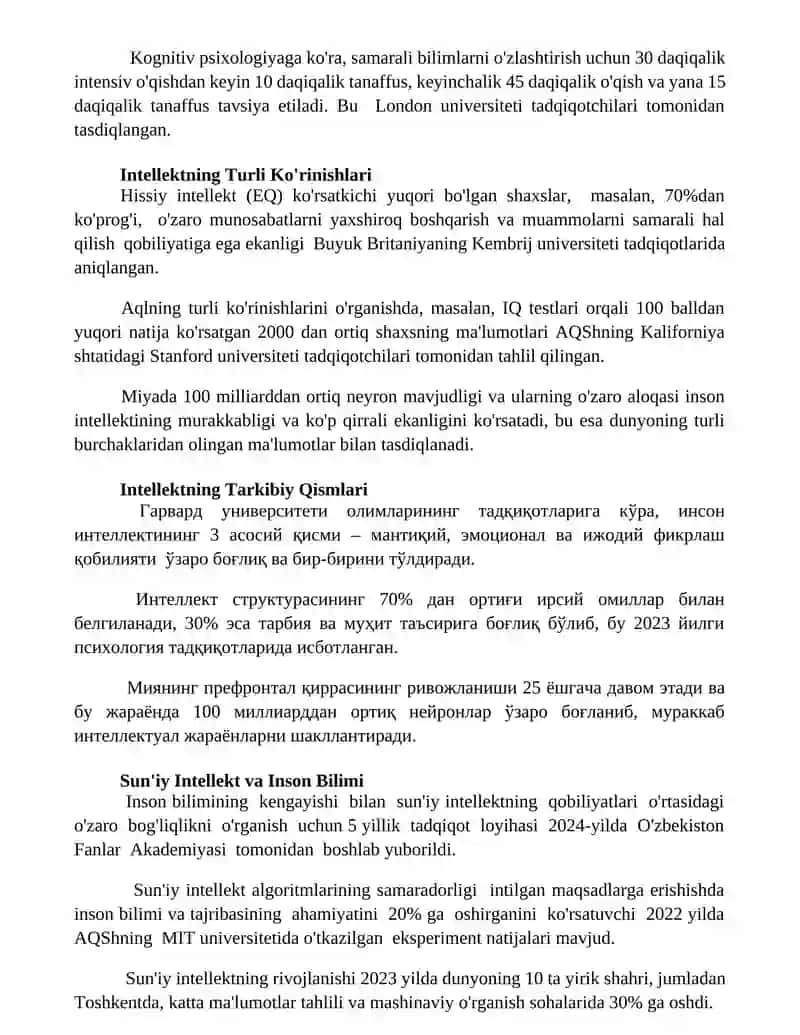 Ilm va zakovat 2