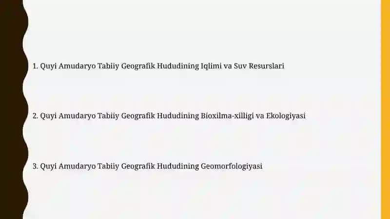 Quyi Amudaryo tabiiy geografik okrugi 2