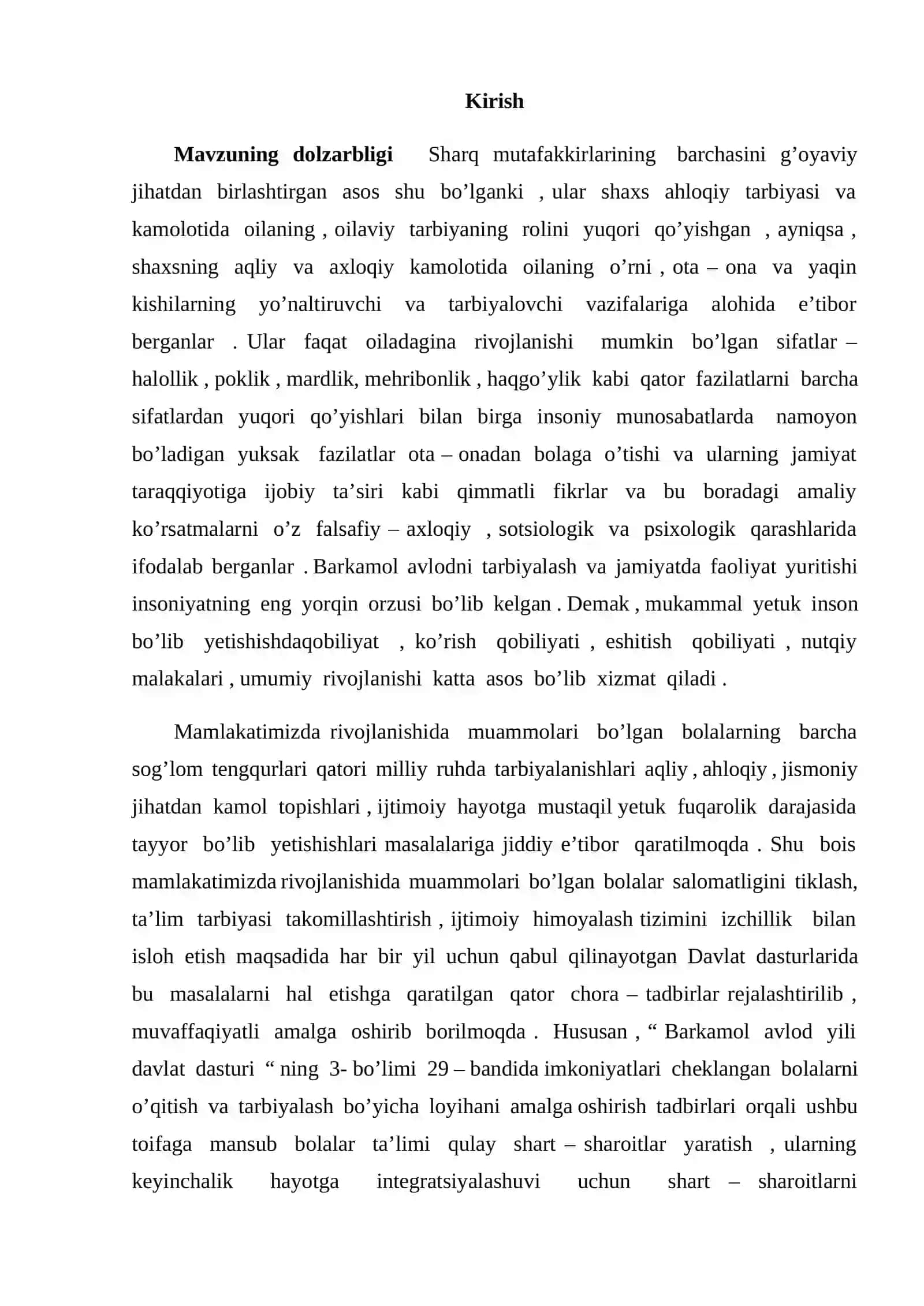 Maktabgacha yoshdagi aqli zaif bolalarning shaxsini shakllanishining xususiyatlari 2
