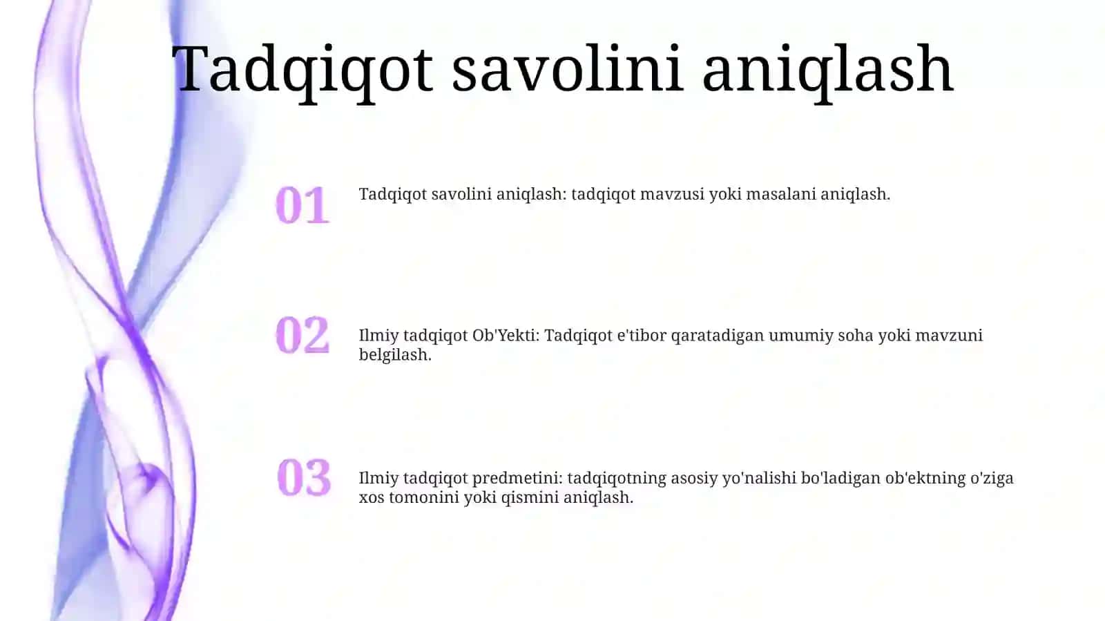 Ilmiy Tadqiqotning Ob'Yekti Va Predmetini Belgilash 2
