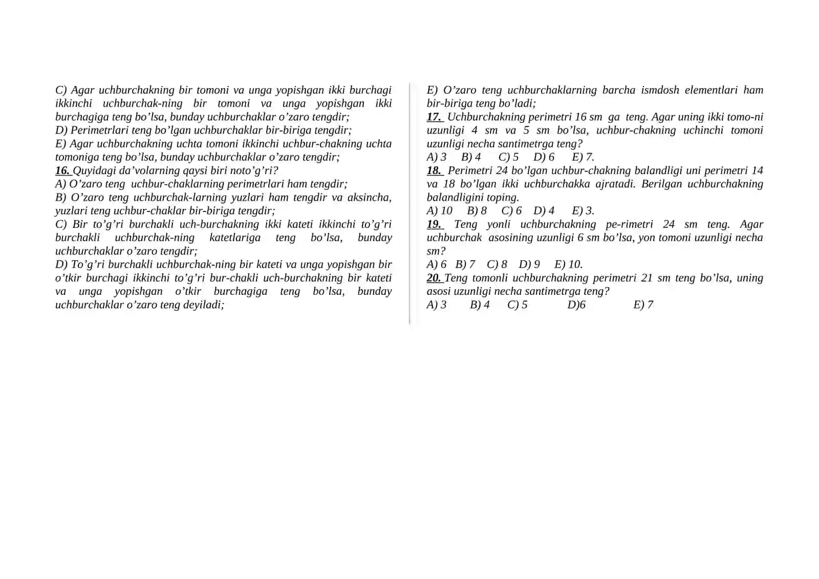 Ko’phadlarni ko’paytiring: (a-b)(a+b)(a2+b2) 2