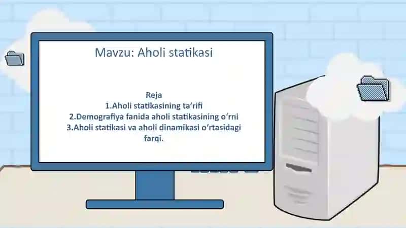 Aholi statikasi 2