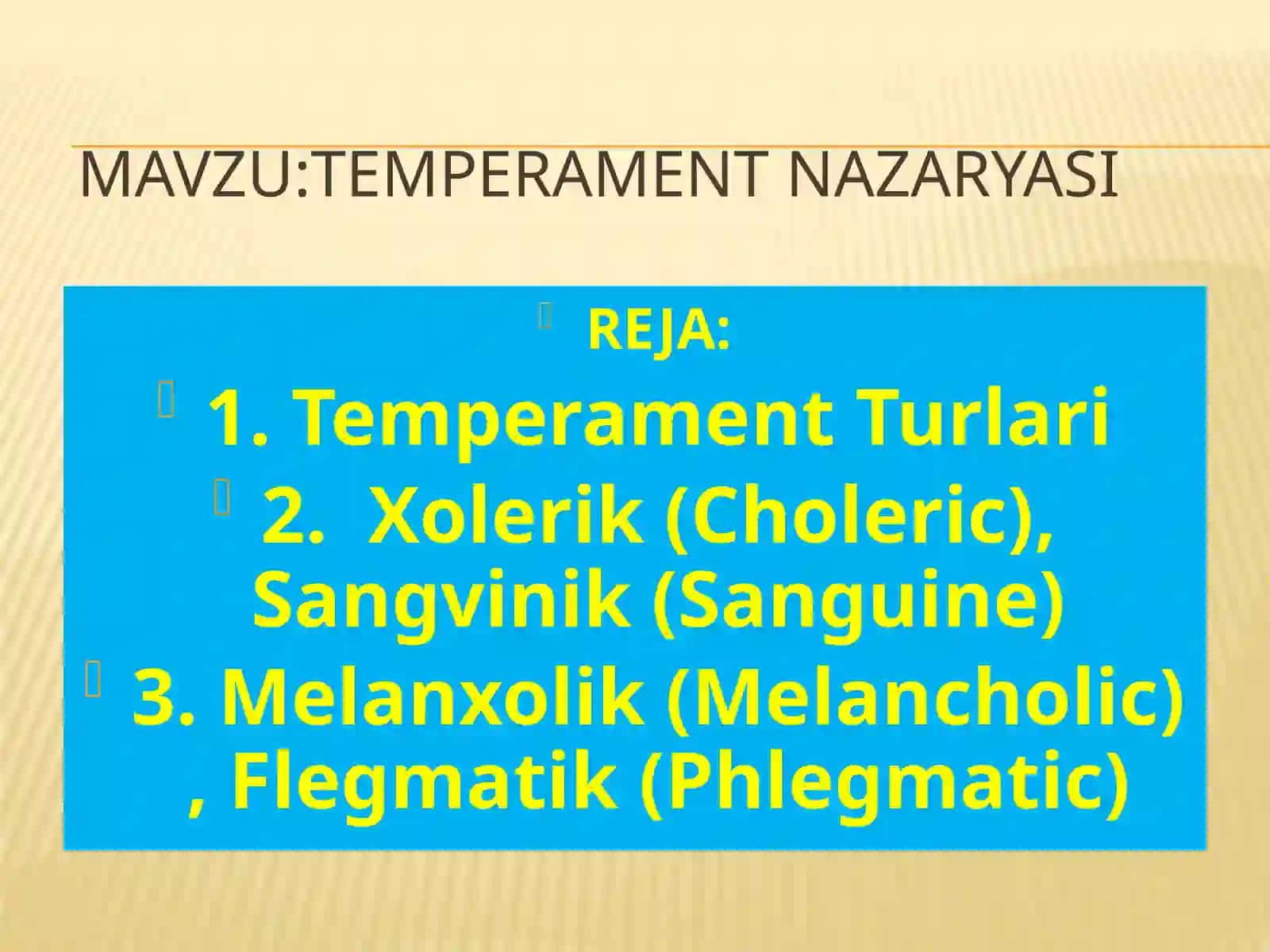 TEMPERAMENT NAZARYASI 2