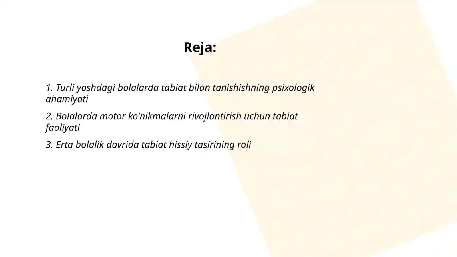 Turli yoshdagi bolalarni tabiat bilan tanishtirishning ahamiyati 2