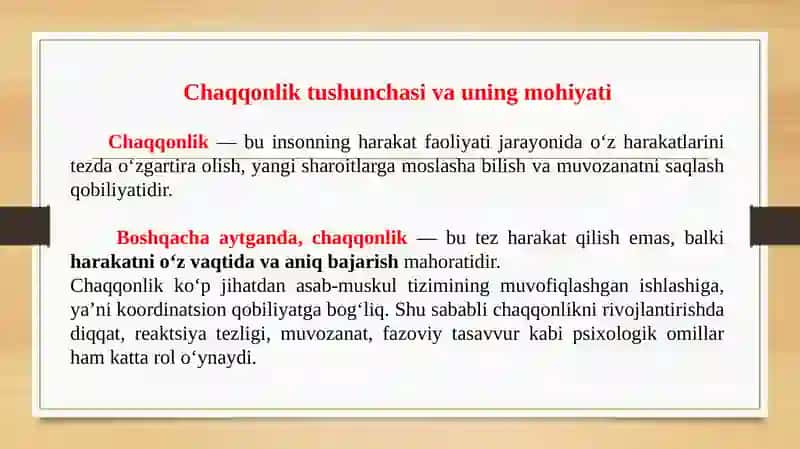 Chaqqonllik qobiliyatini tarbiyalash 2