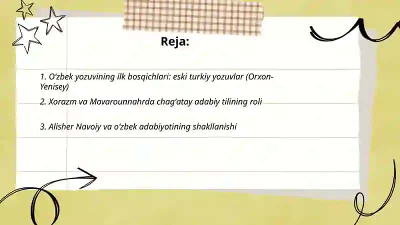 Til va yozuv. "o'zbek yozuvlari tarixidan" 2