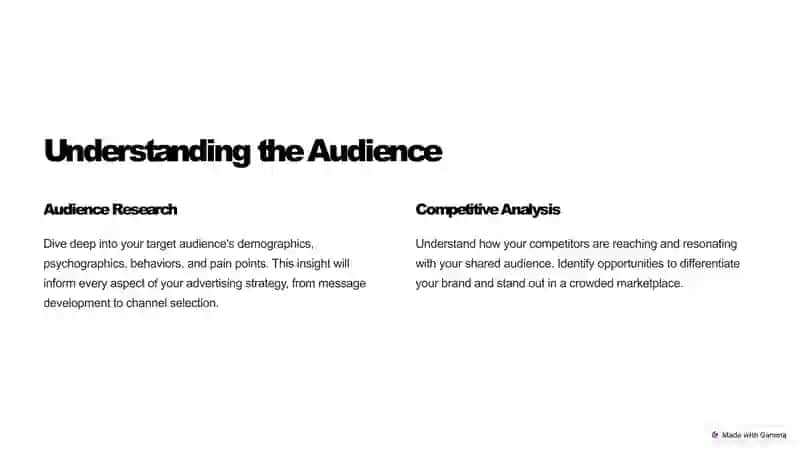 Understanding the Audience 2