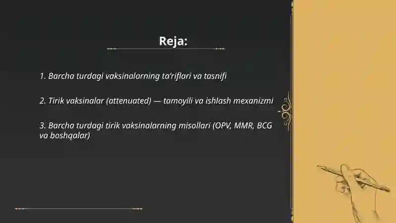 Barcha turdagi vaksinalar 2