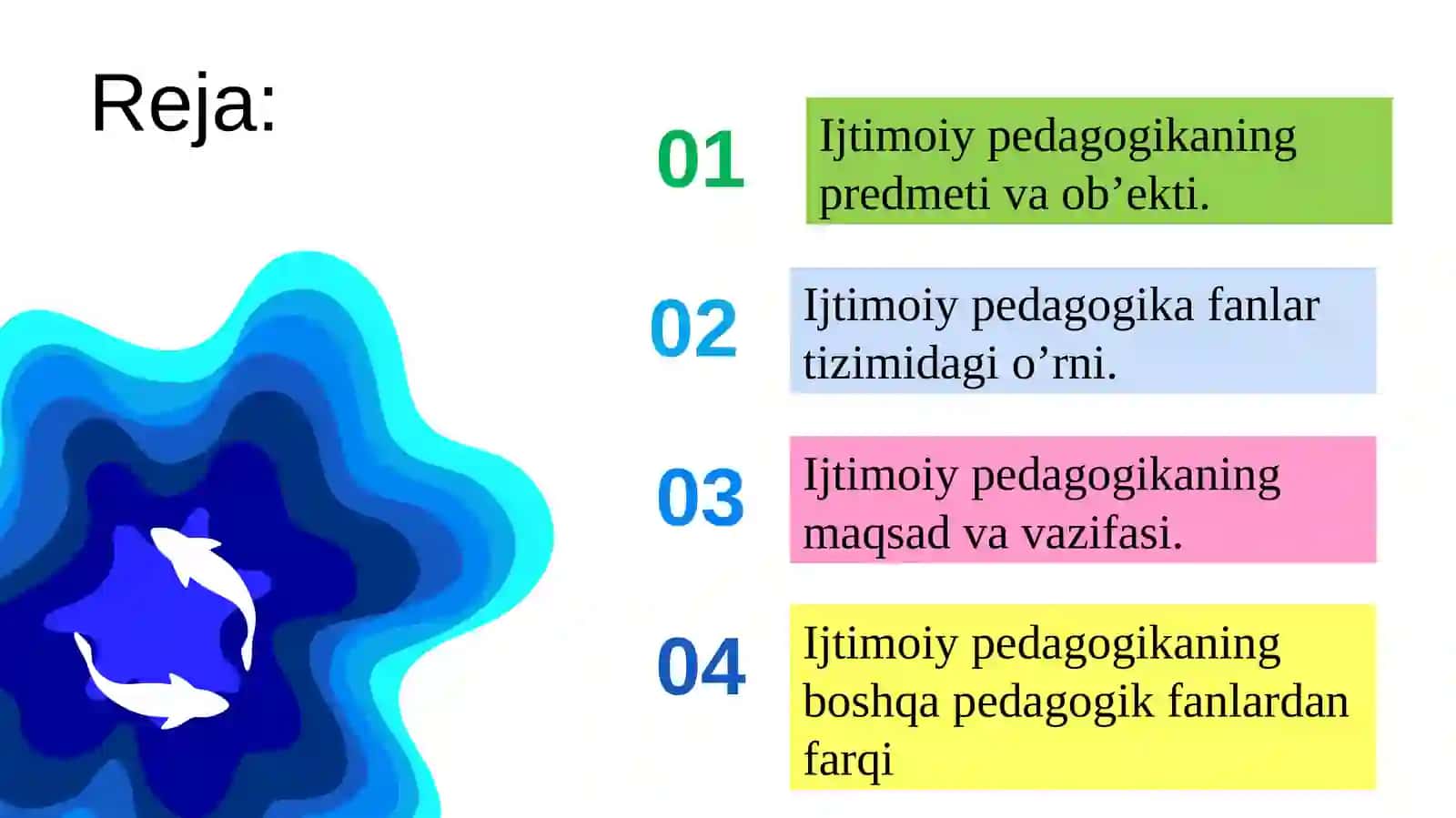 Ijtimoiypedagogikafanijamiyatrivojiningasosisifatida.O`zbekistondaijtimoiypedagogikaningpaydobo`lishimadaniy-tarixiy,ijtimoiy-huquqiyshart-sharoitlari 2