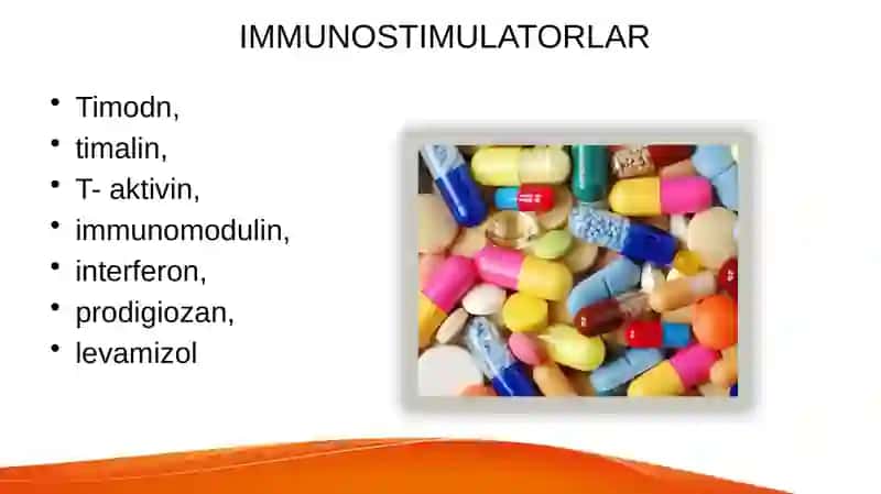 Immunitetga ta’sir qiluvchi dori vositalar 2