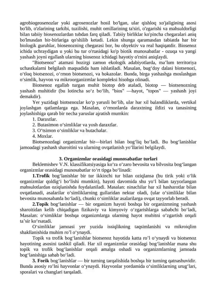 EKOLOGIK TIZIMNI TUZILISHI 2