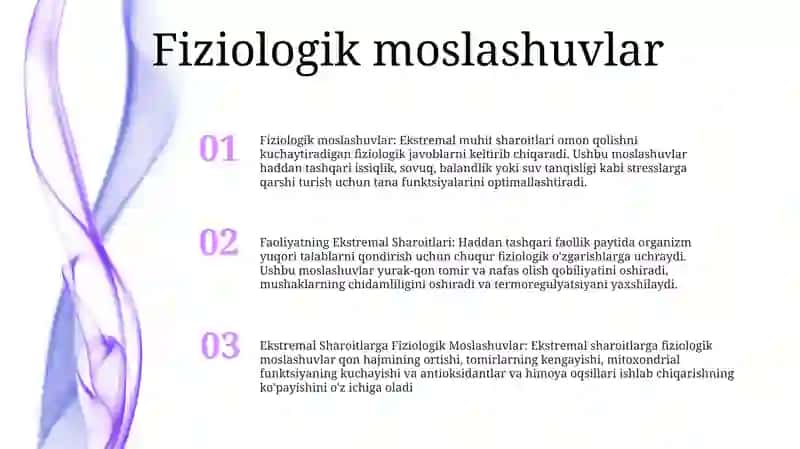 Faoliyatning Ekstremal Sharoitlari 2