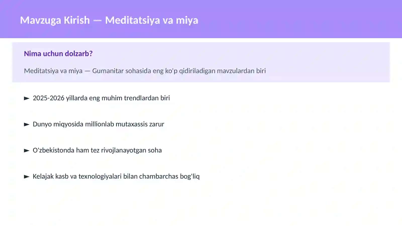 Meditatsiya va miya 2