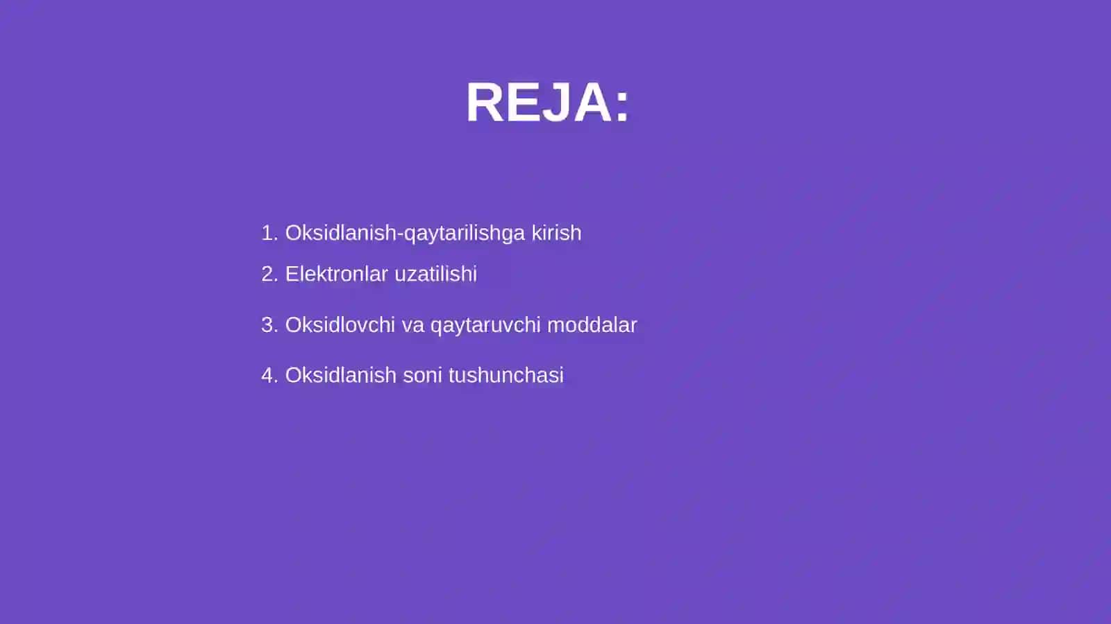 Oksidlanish qaytarilish reaksiyalari 2