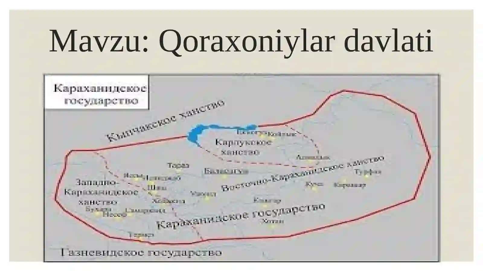 Qoraxoniylardavlati 2