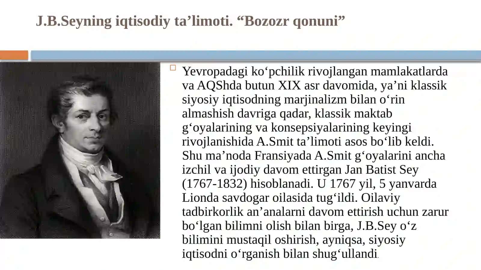 Klassik iqtisodiy maktabga muqobil g’oyalarning vujudga kelishi 2
