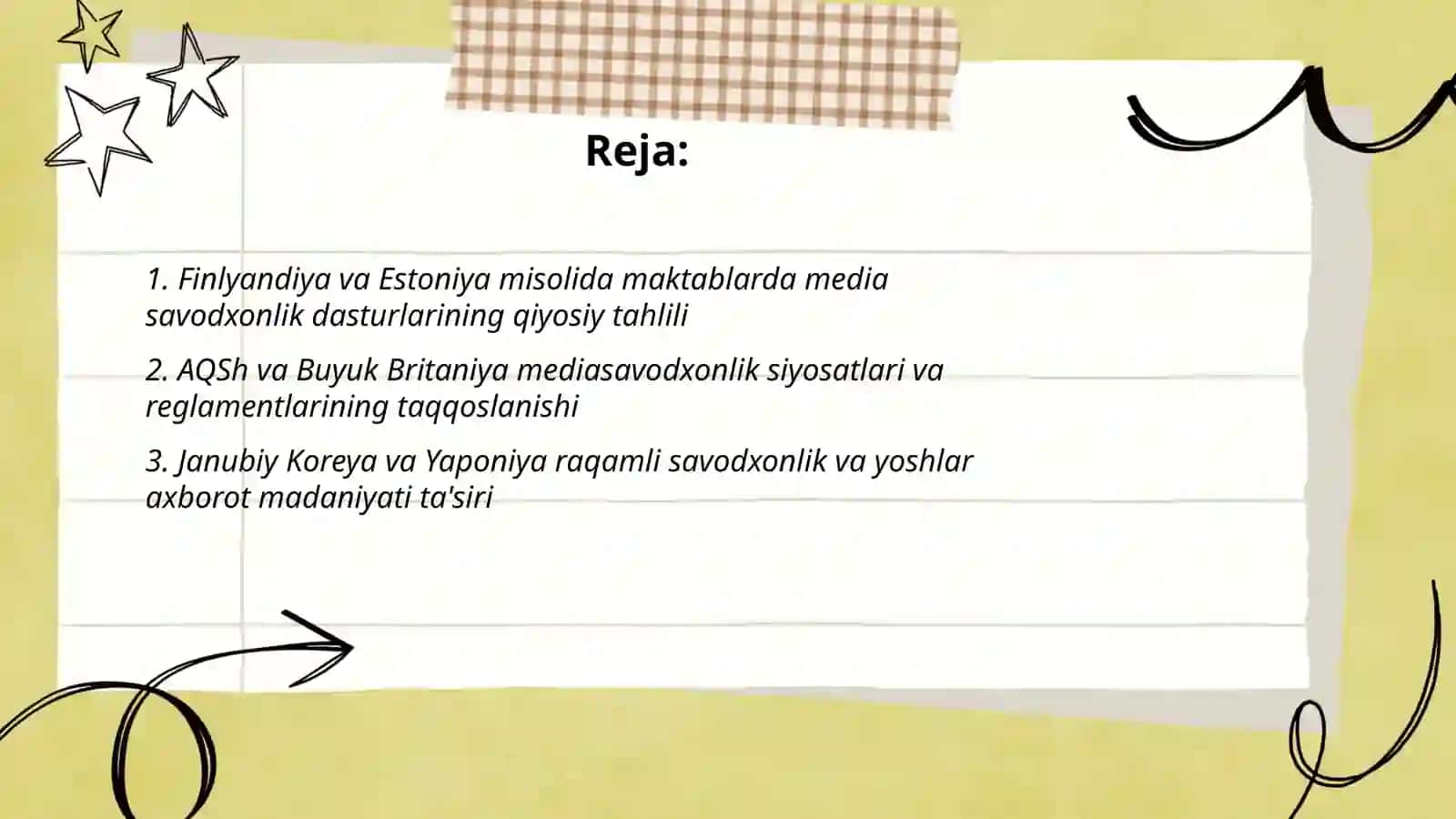 Xorijiy mamlakatlarda media savodxonlik va axborot madaniyatining qiyosiy tahlili 2
