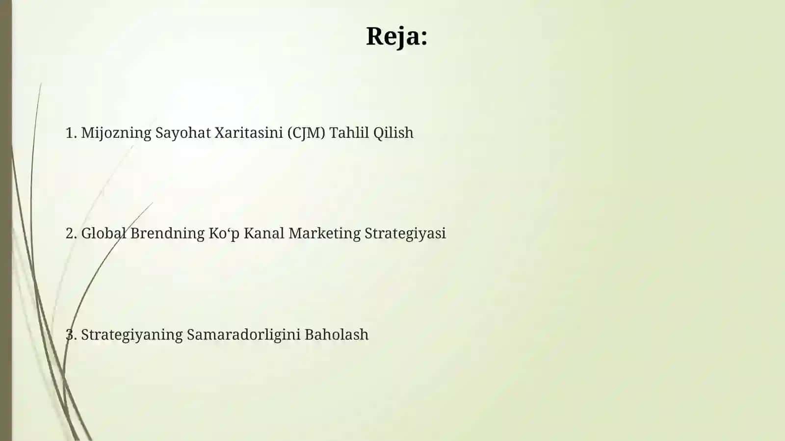 Global Brendning Ko'p Kanal Marketing Strategiyasi 2