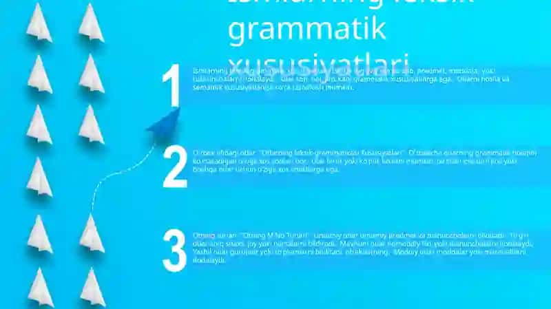 Otlarning Leksik-Grammatik Xususiyatlari 2