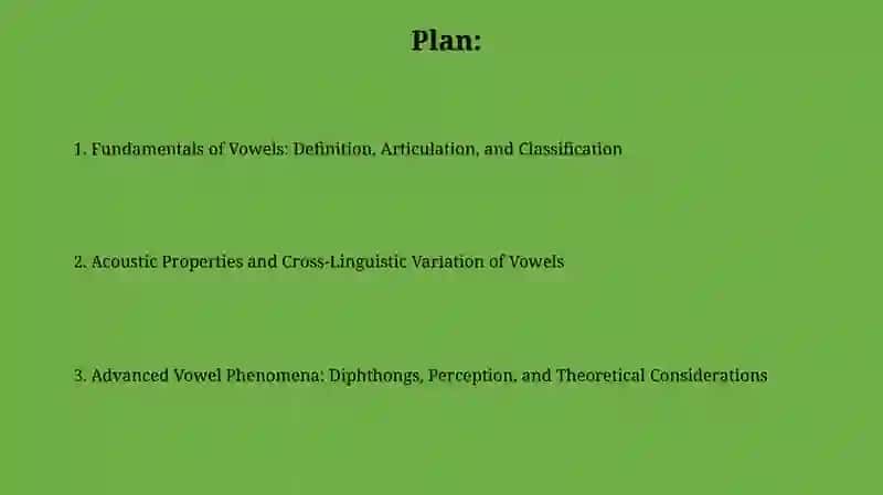 Vowels 2