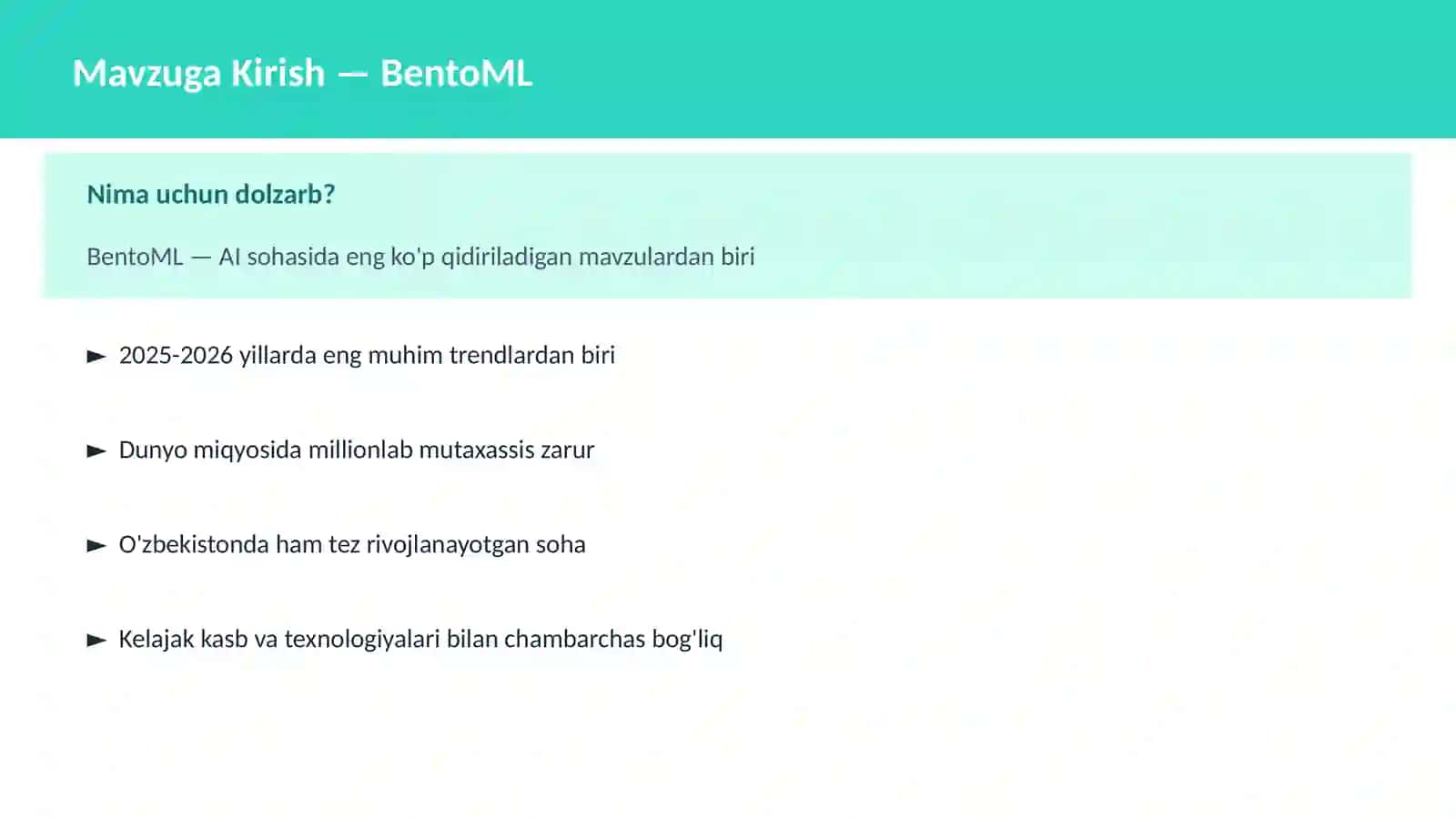 MLOPS VA AI INFRASTRUKTURA 2