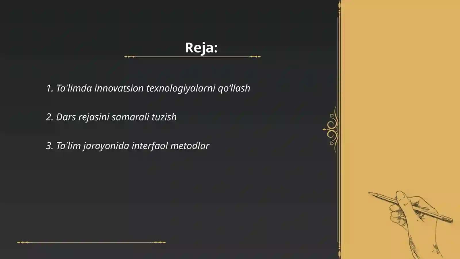 Ta'limda innovatsion texnologiyalarni qo'llash 2