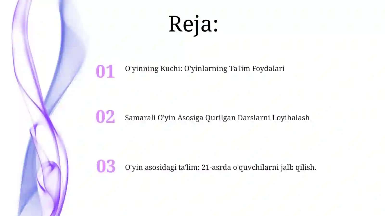 Didaktik o'yunli darslar 2