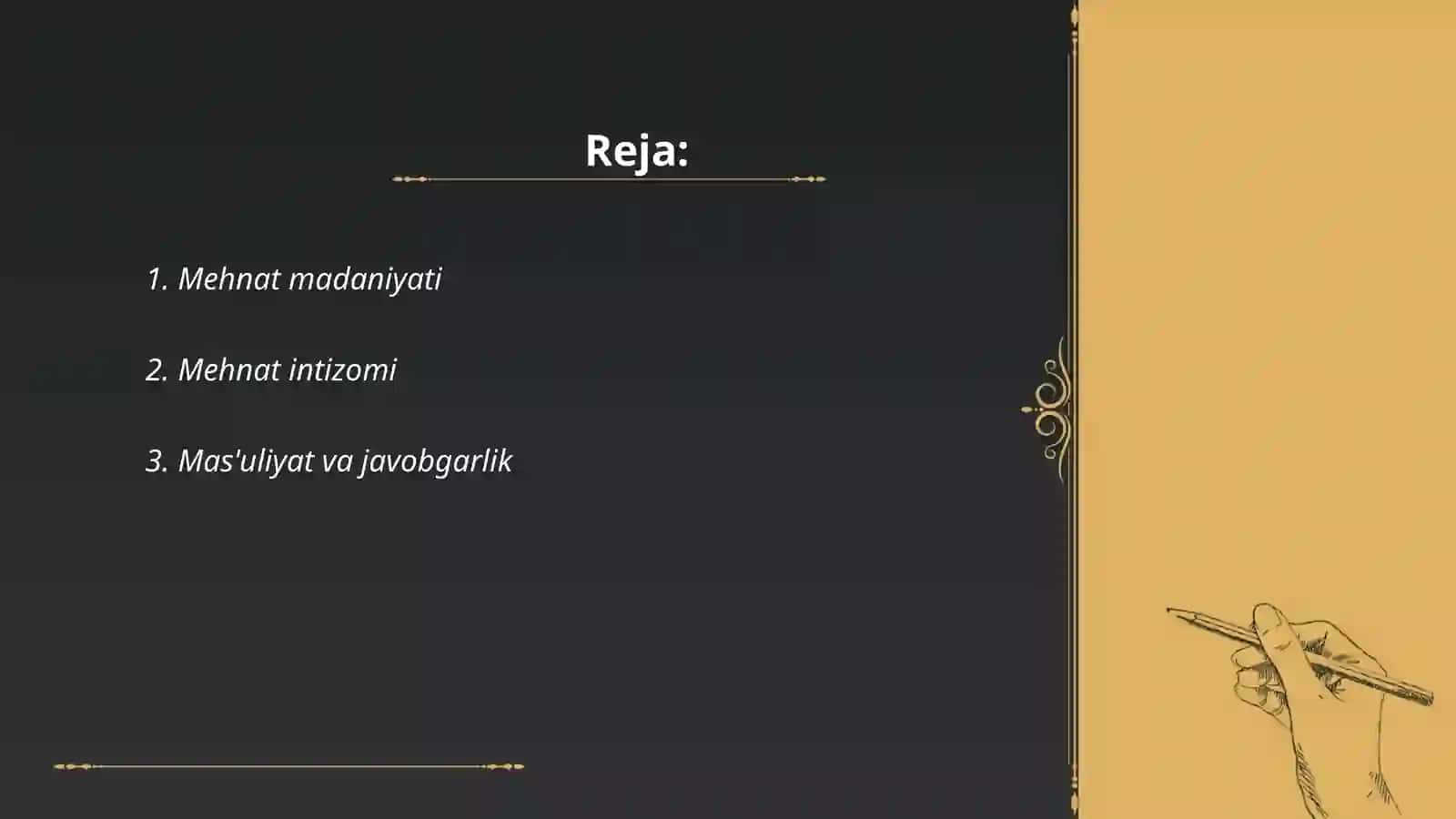 Mehnatga axloqiy munosabatni shakllantirish 2