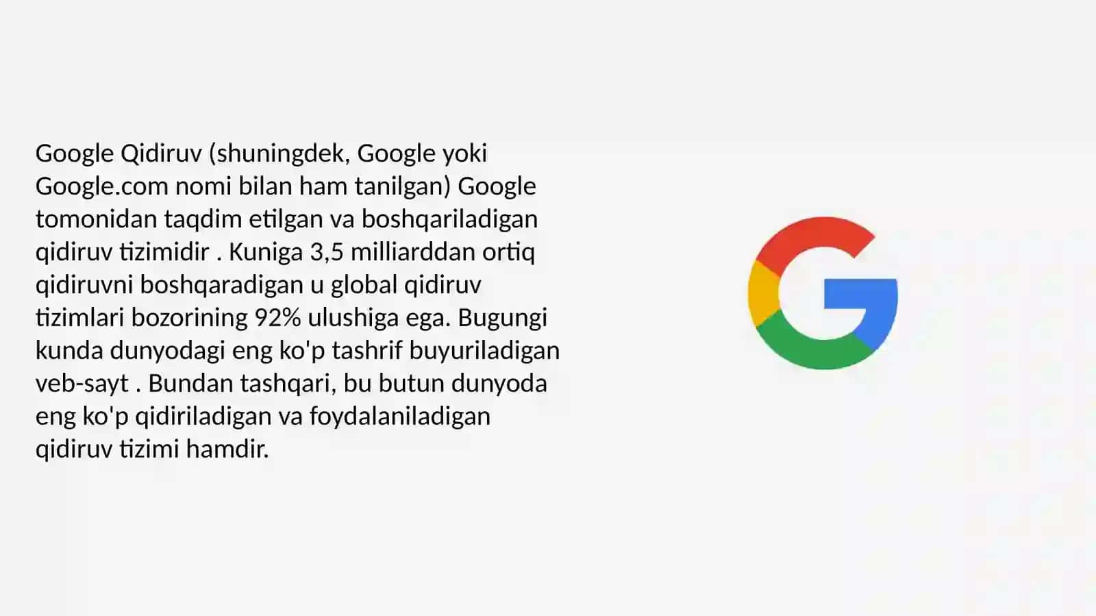 Qidiruvtizimlari va ularning oʼqitish metodikasi 2